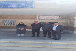 بازدید نوروزی سرپرست شبکه بهداشت و درمان 