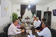 جلسه هم اندیشی مسئولین شبکه بهداشت و درمان شهرستان خرامه با شهردار و اعضای شورای سلطانشهر