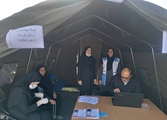 ارائه خدمات سلامت به جاماندگان اربعین حسینی در خرامه 