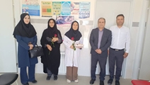 تقدیر از کارکنان همزمان با هفته ی ایمن سازی و واکسناسیون